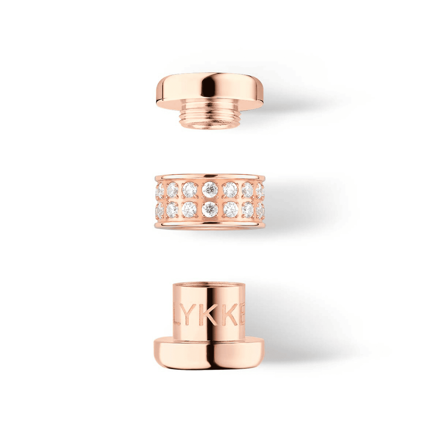 Charm Edelstahl rosé vergoldet Arctic Symphony Charm Edelstahl rosé vergoldet Arctic Symphony