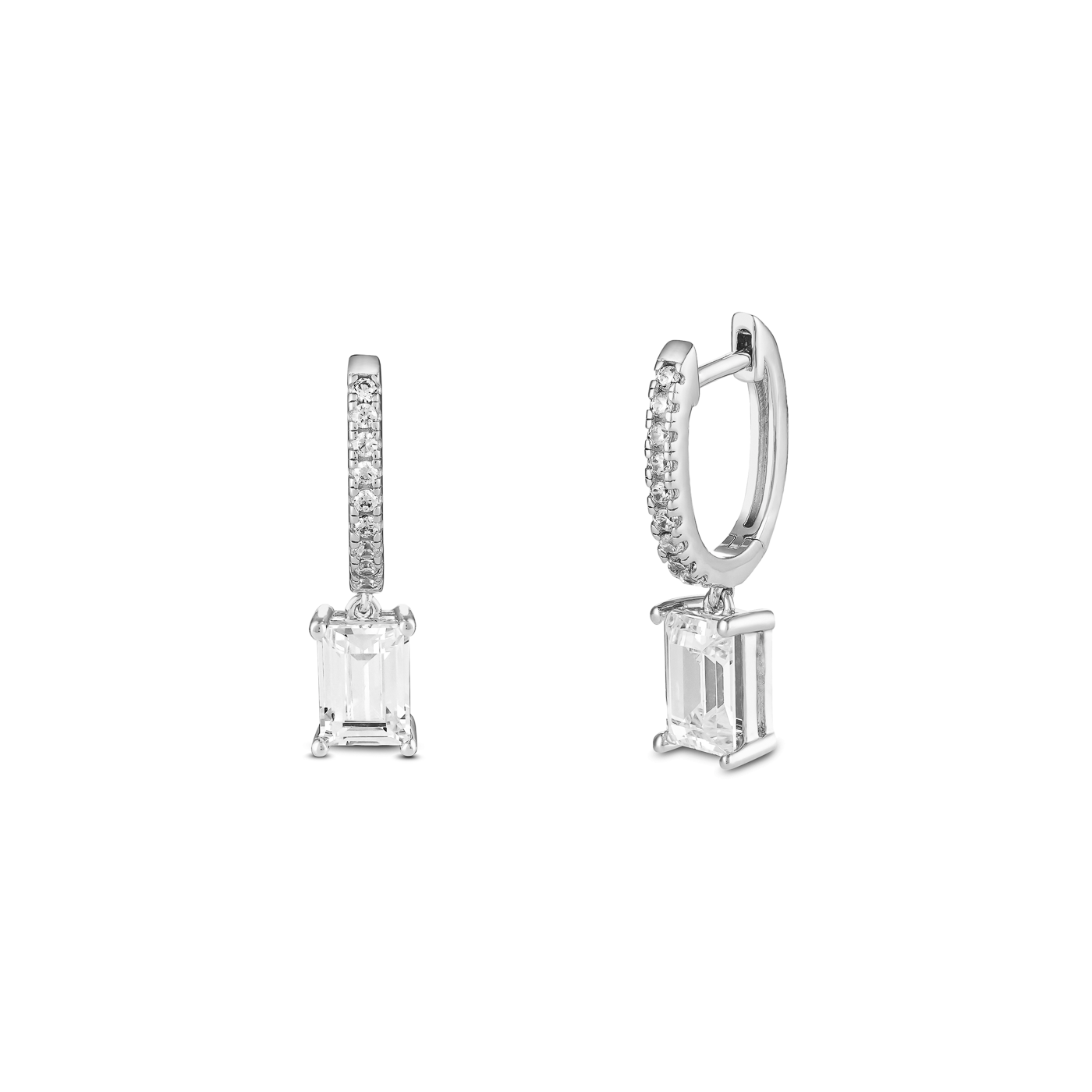 Ohrringe Zirkonia 925er Silber