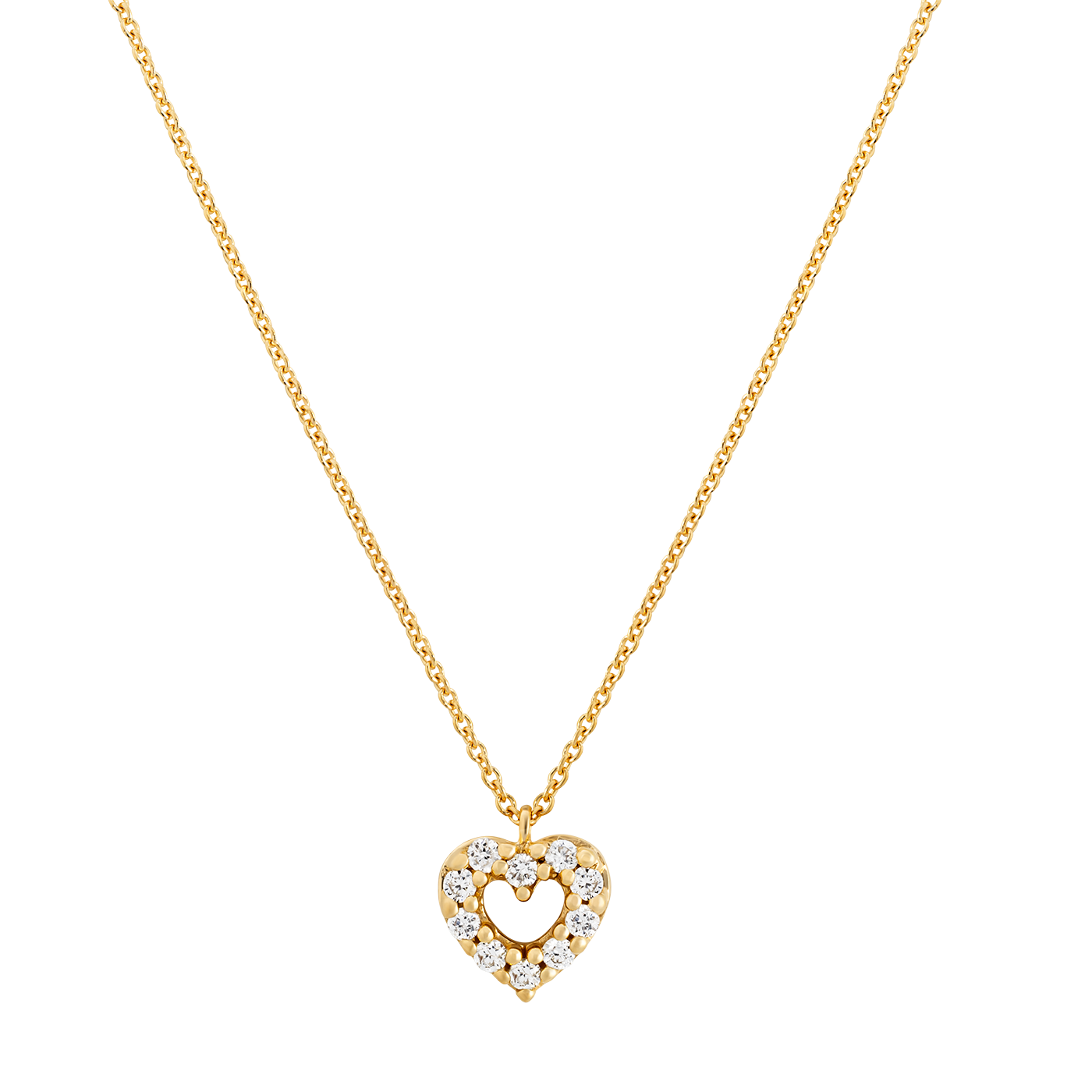 Kette Diamant zus. ca. 0,07 ct. 333er Gelbgold Holly Kette Diamant zus. ca. 0,07 ct. 333er Gelbgold Holly